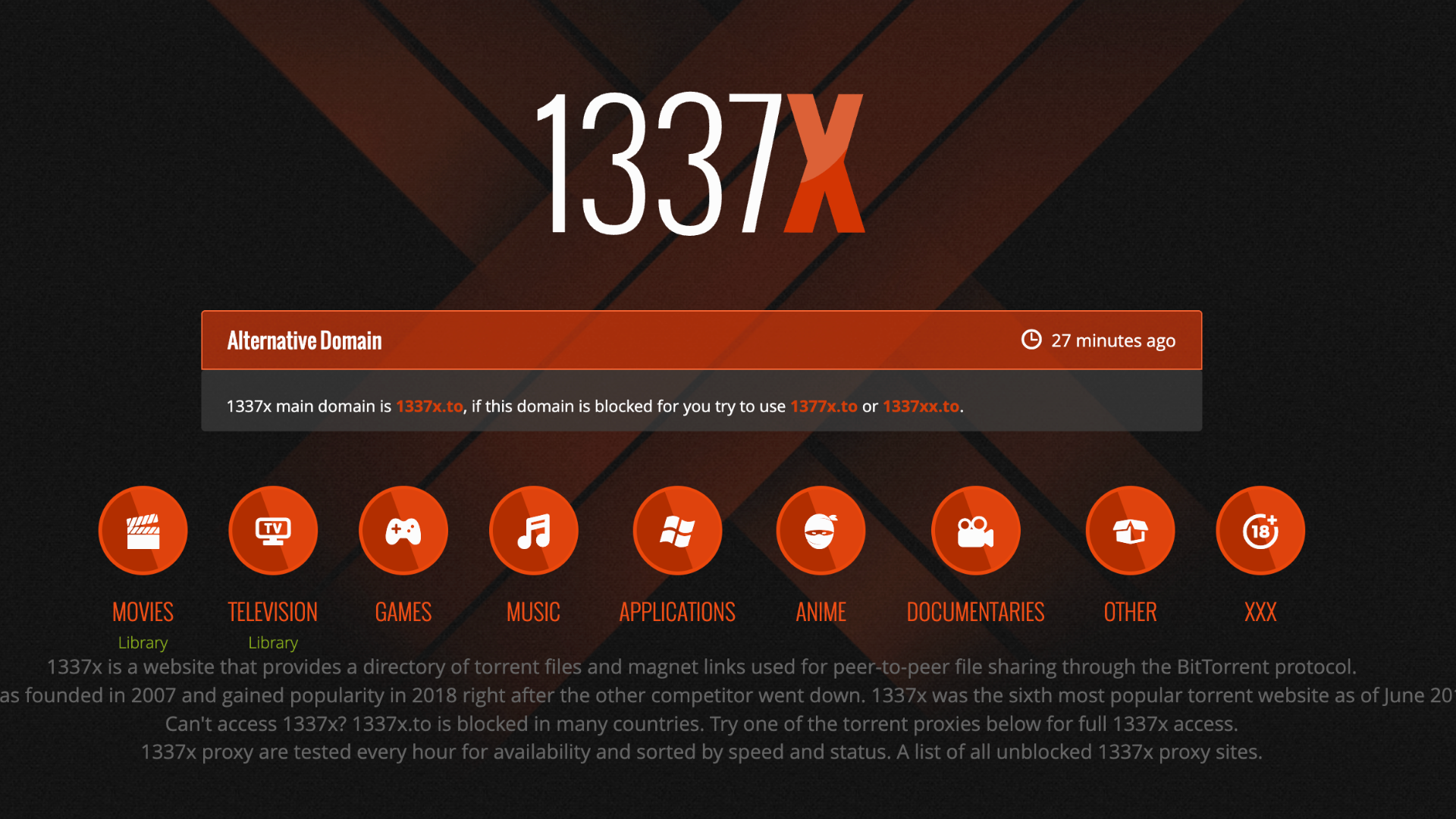 1337x Proxy Sites