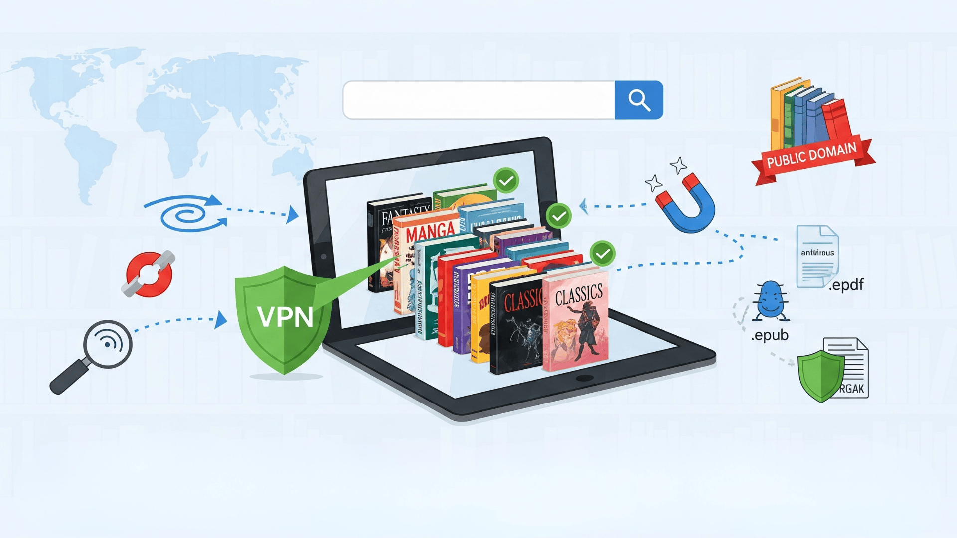 Best Series Torrent Sites to Download eBooks