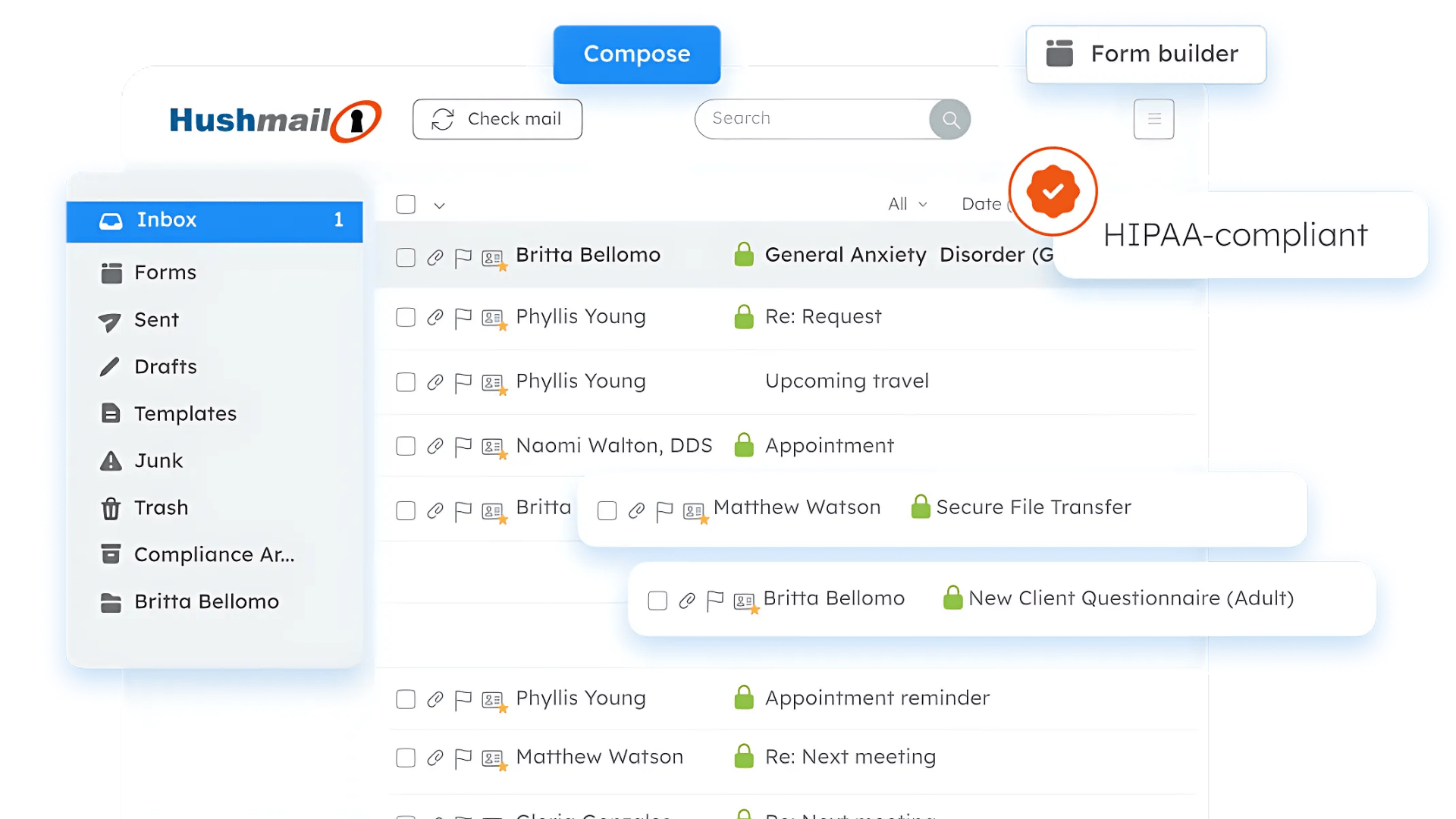 Core Features & Functionality of Hushmail