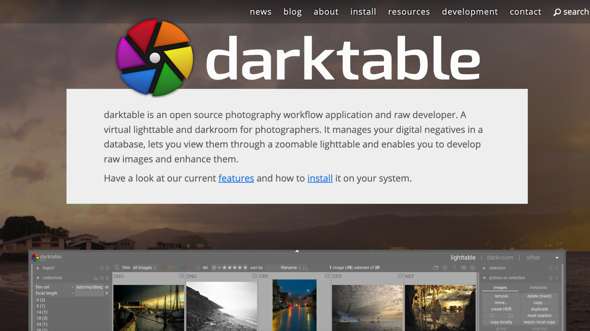 darktable