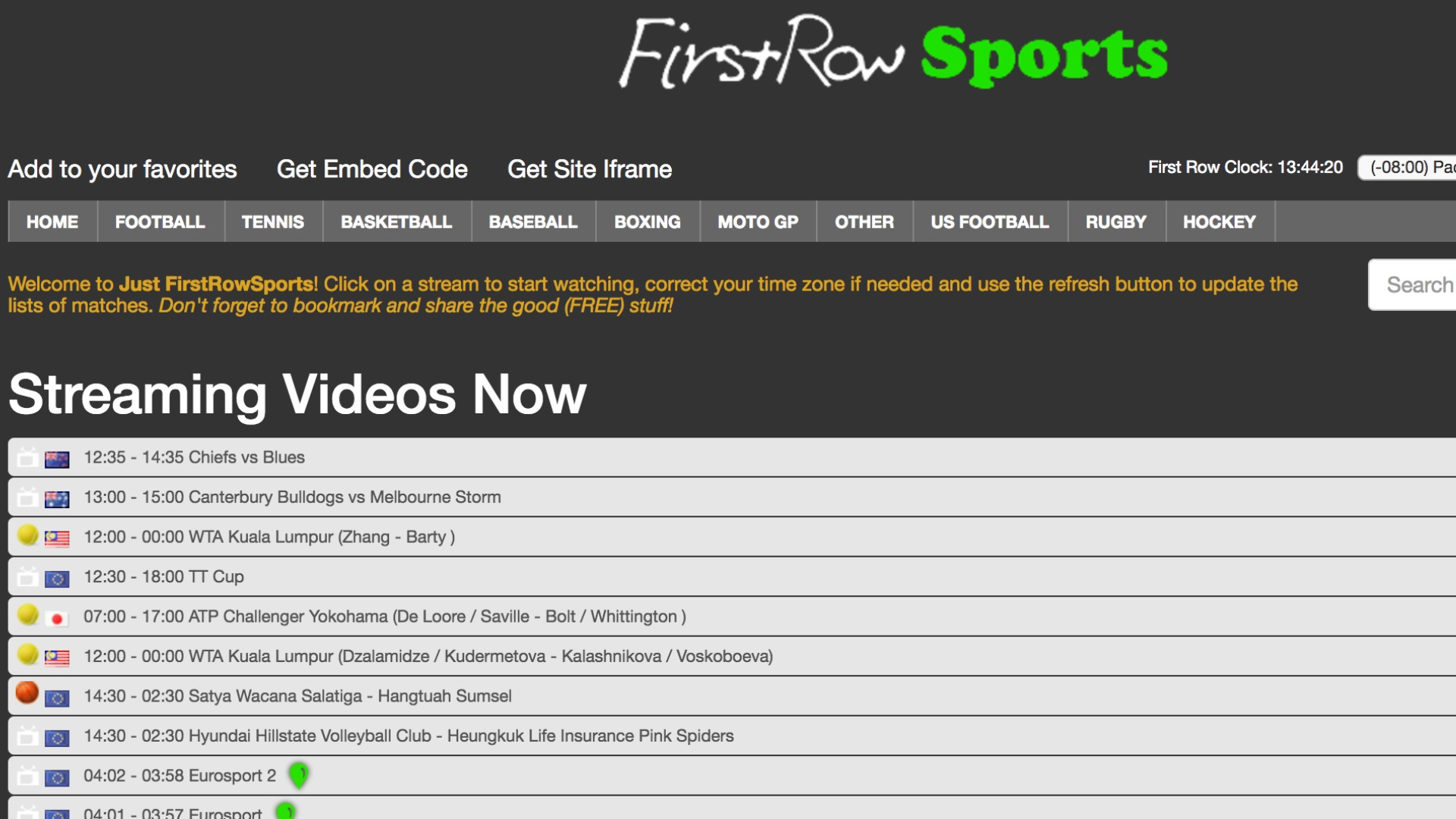 FirstRowSports